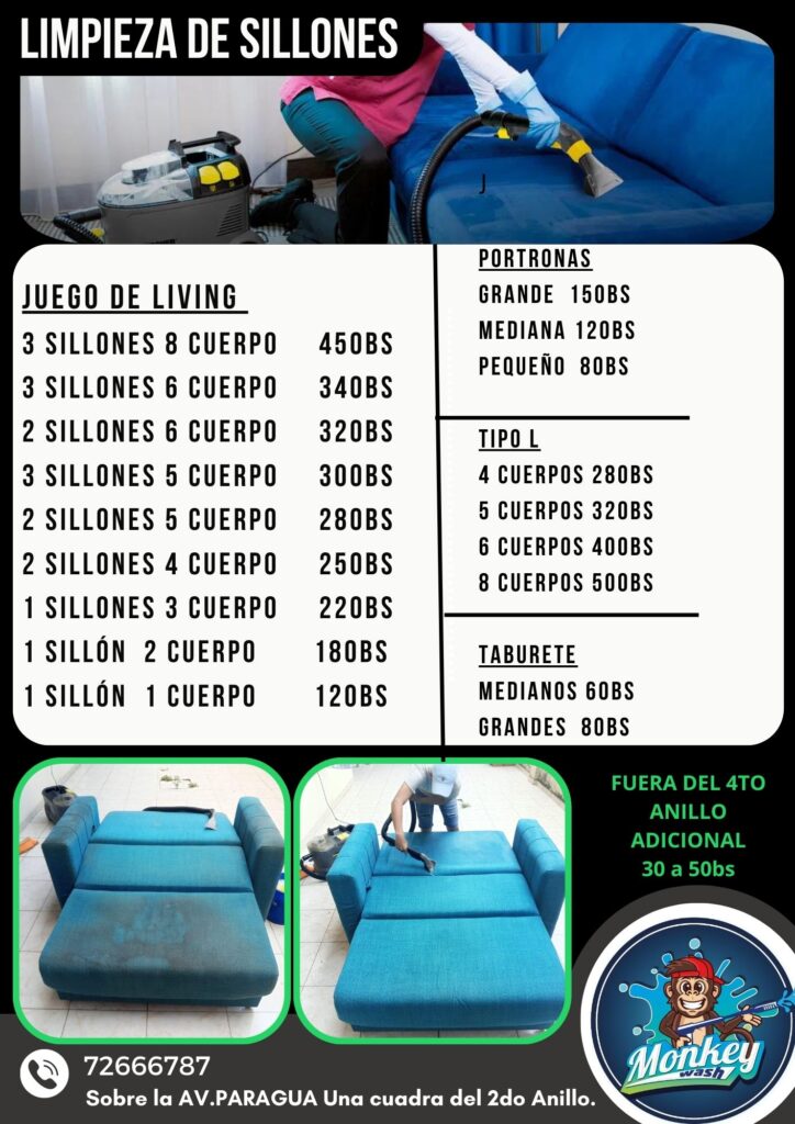 Limpieza de sillones